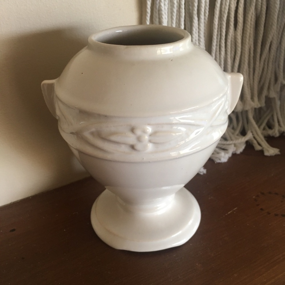 Vintage Art Deco Pottery Vase Planter